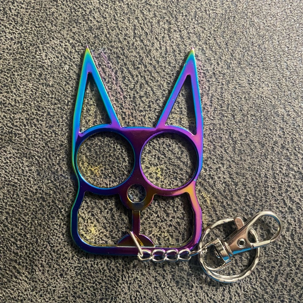 *NIP* chameleon cat keychain - Picture 3 of 3